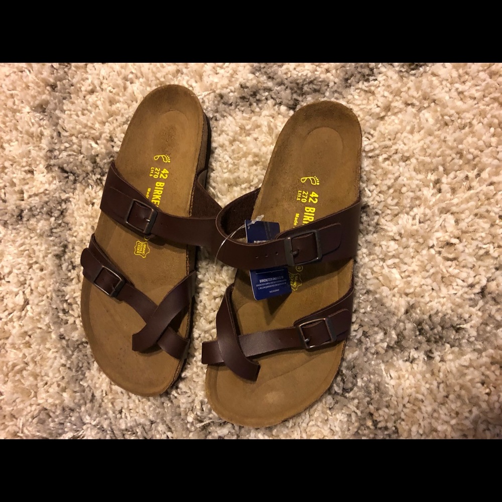 Brown Mayari Birkenstocks